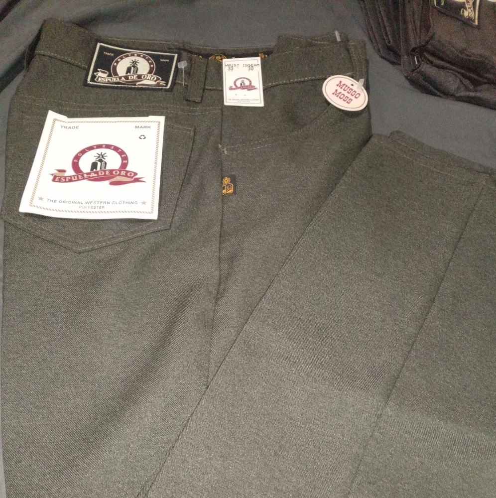 Espuela De Oro Polyester Pants